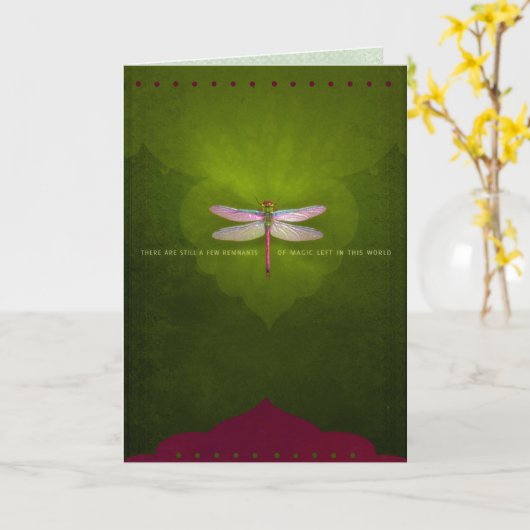 Reste von Magie Karte (Gelbe Blume)