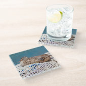 Restente Glasuntersetzer (Schrägansicht)