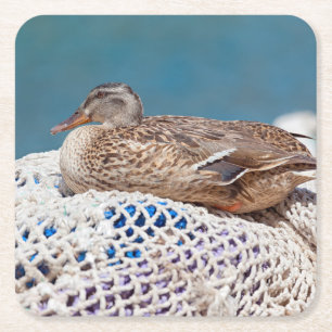 Restente Rechteckiger Pappuntersetzer