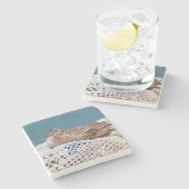 Restente Steinuntersetzer (Seitenansicht)