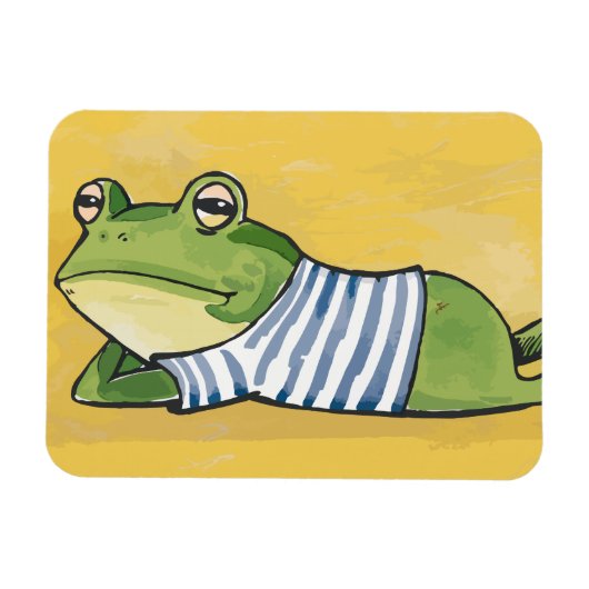 Restfrosch Magnet (Horizontal)