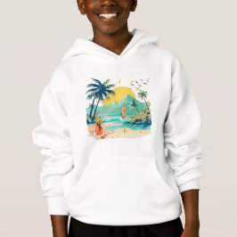 Resting Beach for Summer Hoodie