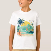 Resting Beach for Summer T-Shirt (Vorderseite)