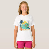 Resting Beach for Summer T-Shirt (Vorne ganz)