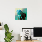 Resting Buddha Poster (Heimbüro)
