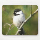 REsting Chikadee - ETSY Mousepad (Vorne)