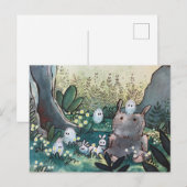 Resting from expectations - send me postkarte (Vorne/Hinten)