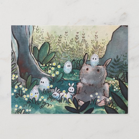 Resting from expectations - send me postkarte (Vorderseite)