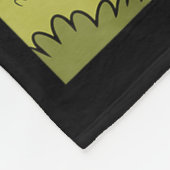 Resting Gnome Face Cute Funny Christmas Kawaii Car Fleecedecke (Ecke)