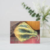 Resting Gourd Postkarte (Stehend Vorderseite)
