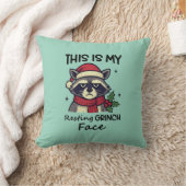 Resting Grinchmas Mint Holiday Pillow Kissen (Decke)