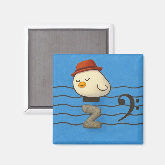 Resting on Rest Magnet (Vorderseite/Rückseite)