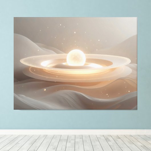 Resting Seed of Dawn Leinwanddruck (Insitu (Holzboden))