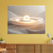 Resting Seed of Dawn Leinwanddruck (Insitu (Wohnzimmer))