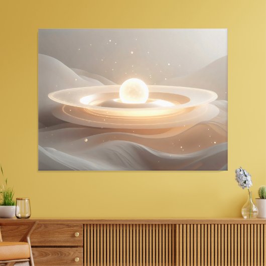 Resting Seed of Dawn Leinwanddruck (Insitu (Wohnzimmer))