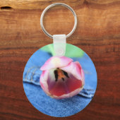 Resting Tulip Schlüsselanhänger (Vorderseite)