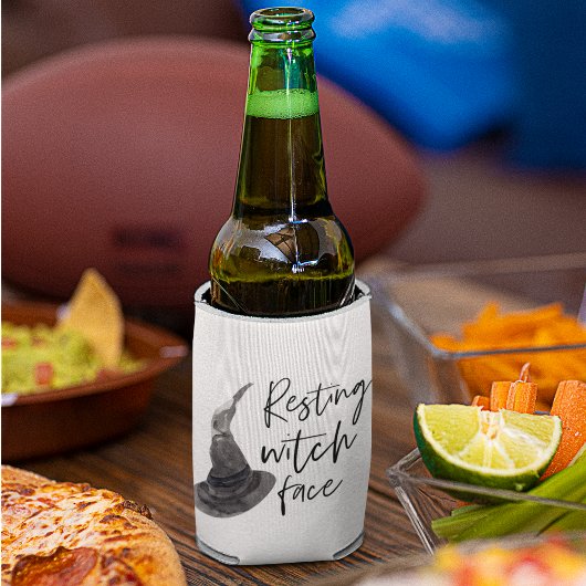 Resting Witch Face Happy Halloween | Wird Dosenkühler