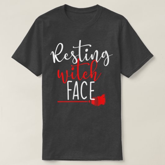 Resting Witch Face T-Shirt (Design vorne)
