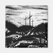 Restlaufkreuz Magnet (Vorne)