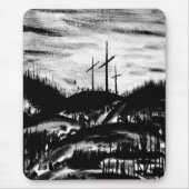 Restlaufkreuz Mousepad (Vorne)