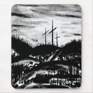 Restlaufkreuz Mousepad