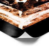 Restlaufkreuz Poster (Ecke)