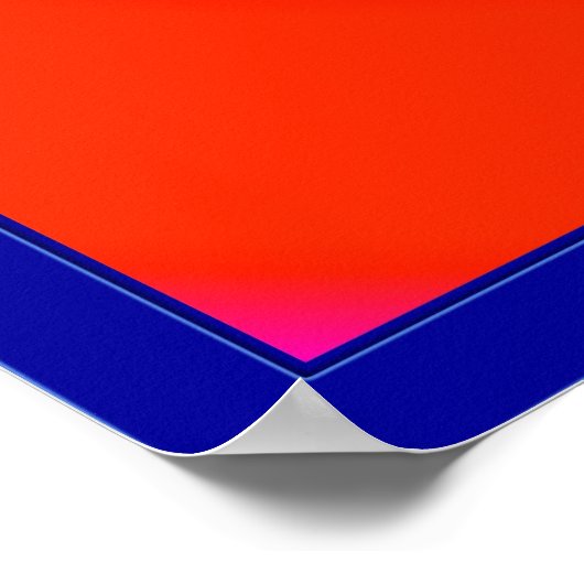 Restless blinkt rosa Ball Poster (Ecke)