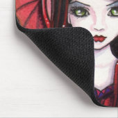 Restless Dusk Vampire Mousepad von Molly Harrison (Ecke)