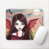 Restless Dusk Vampire Mousepad von Molly Harrison (Mit Mouse)