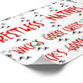 Restless Natives at Wick's Pizza April 2004 Poster (Ecke)