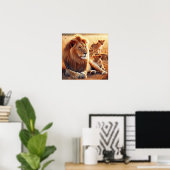 Restlions-Plakatpapier Poster (Heimbüro)