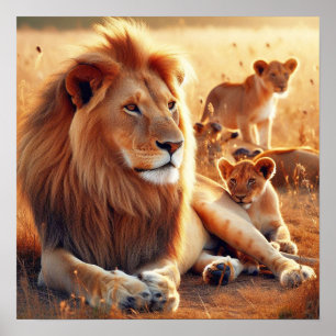 Restlions-Plakatpapier Poster