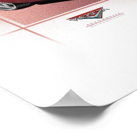 Resto Mod 1973 Laguna Poster (Ecke)