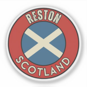 Reston, Schottland Aufkleber