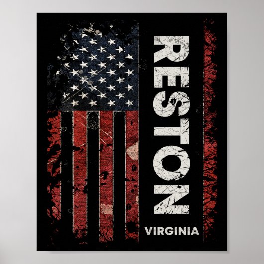 Reston Virginia Poster (Vorne)
