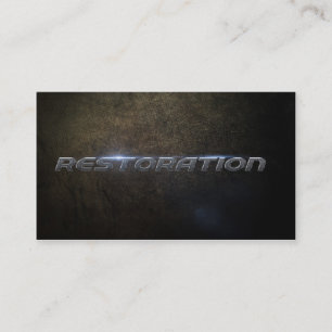 Restoration Business card Visitenkarte