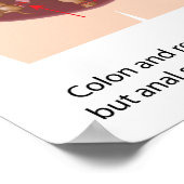 Restorative Proktoktomie-Operation mit j-pouch Poster (Ecke)