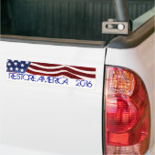 RESTORE AMERICA 2016 Old Glory Bumper Sticke4 Autoaufkleber (Auf Lkw)