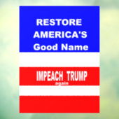 Restore  fensteraufkleber (Blatt 3)