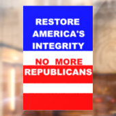 Restore  fensteraufkleber (Blatt 2)