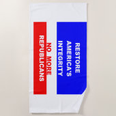 RESTORE STRANDTUCH (Vorderseite)