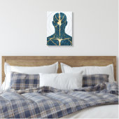 Restored I A – Healing and Balance Art Leinwanddruck (Insitu (Schlafzimmer))