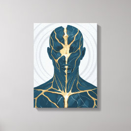 Restored I A – Healing and Balance Art Leinwanddruck