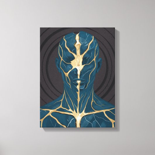 Restored I B – Healing and Balance Art Leinwanddruck (Vorderseite)