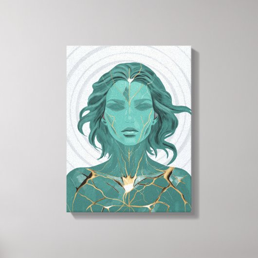 Restored II A – Healing and Balance Art Leinwanddruck (Vorderseite)