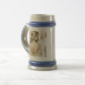 Restoring Myself with Love – Kintsugi Art Bierglas (Vorderseite Links)
