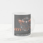 Restricted Republic Mattiert Glass Coffee Tasse (VorderseiteRechts)