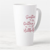 Restriktionen für Trump MAGA 24, schwammige Lieben Milchtasse (Rechte Ecke)