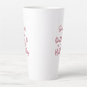 Restriktionen für Trump MAGA 24, schwammige Lieben Milchtasse (Vorderseite)