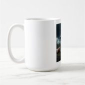 Restroom - Bear Outhouse Camping Kaffeetasse (Links)